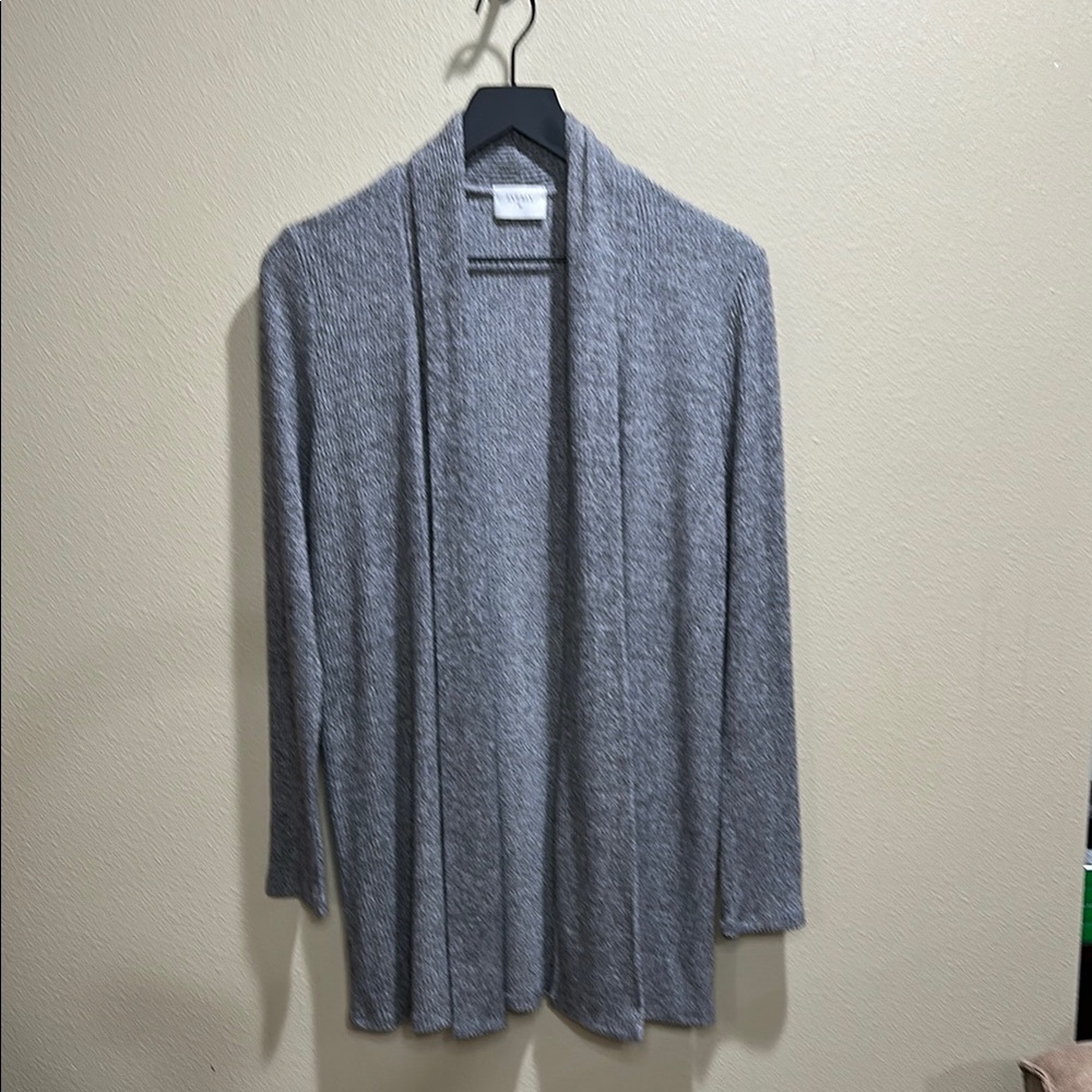 Everly medium Gray Knit Cardigan